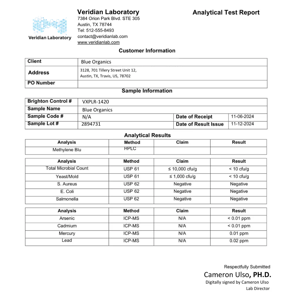 Methylene Blue+ USP Grade 1% - Image 10